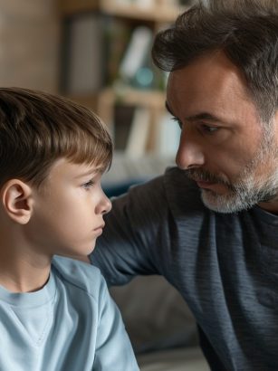 Rozmowa syna z tatą