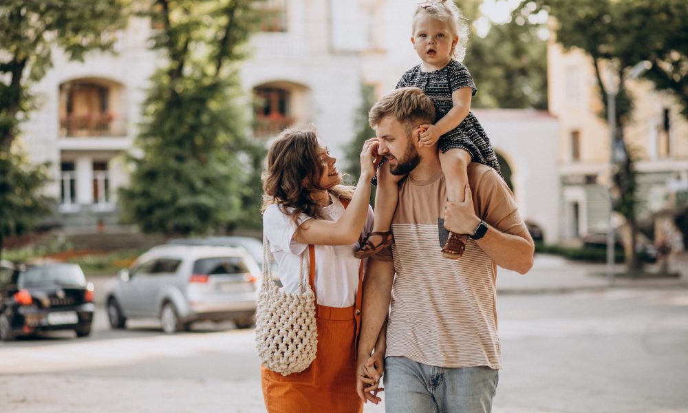 wspólna podróż do dużego miasta