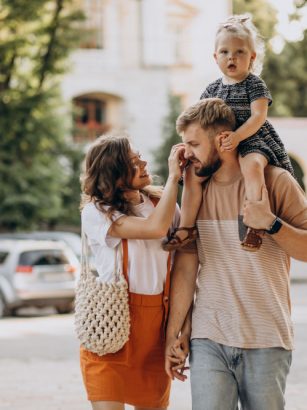 wspólna podróż do dużego miasta